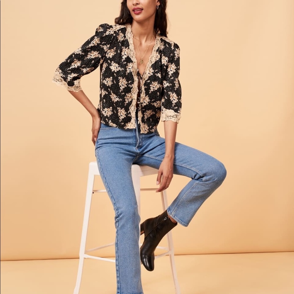 NWT Rouje Aldo Blouse
